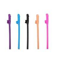 ○ 10PC Night Hen Bar Party Willy Phallus Straws Party อุปกรณ์เสริม Girls Out Decor Straws งานแต่งงานผสมสีอุปกรณ์ปาร์ตี้