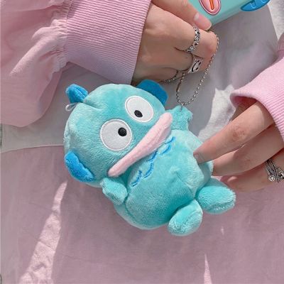 Japan Cute Fish Murloc plush Case For Apple Airpods Pro 2nd /1 2 /3 winter hand warmer fluff wireless bluetooth headset cover Wireless Earbuds Accesso