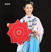 1 Pair Handkerchief Dance Adult Kid Professional Er Ren Zhuan Yangko Performance