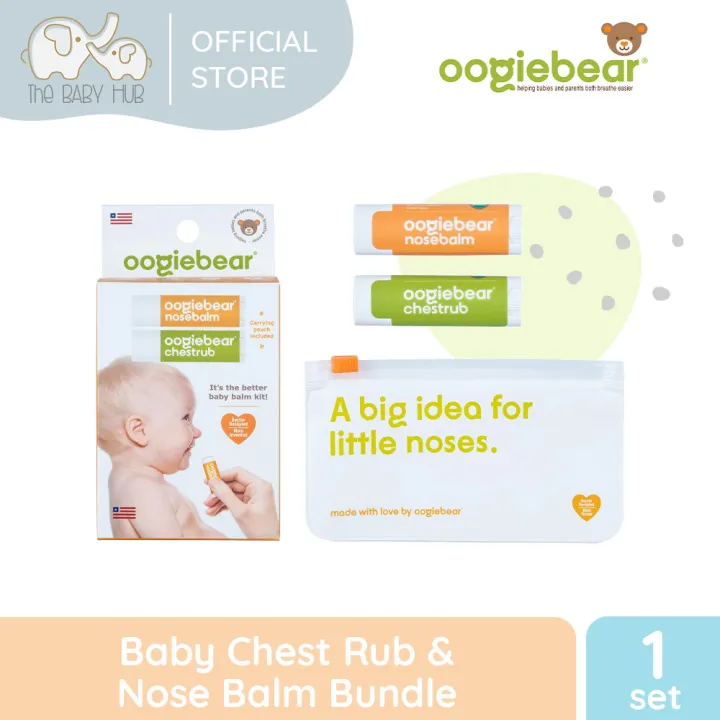 Oogiebear Baby Chest Rub & Nose Balm Bundle (4pack) Lazada PH