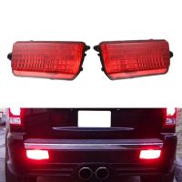 2Pcs Rear Tail Lamp Bumper Fog Lights Driving Lamps 55156102AA 55156103AA for Jeep Grand Cherokee 2005-2009