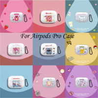 READY STOCK! Transparent Cartoon for AirPods 1-2 / AirPods Pro Soft Earphone Case Cover