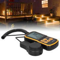 Luxmeter โฟโตมิเตอร์เครื่องทำความสะอาดน้ำตู้ปลาแบบพกพา0-200 000Lx ความแม่นยำสูงสำหรับร้านค้าโรงเรียนโรงพยาบาลโรงงาน