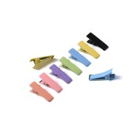 【cw】 40Pcs/Lot Hairpin Color Hair Clip 2cm Headgear Hairclip Alloy Accessories 1