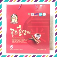 Nước Hồng Sâm Chén Korea Red Ginseng Drink Hàn Quốc, Hộp 30 Gói 70ml