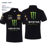 2023High quality new style original Chevrolet NASCAR series short-sleeved t-shirt Polo shirt F1 racing suit Chip Ganassi Racing Men