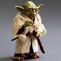 Yoda โมเดลความสุขของขวัญวันเกิดของเด็กๆโมเดลตุ๊กตาอนิเมะโยดาขนาดเล็กตัวละครเด็กตุ๊กตาขยับแขนขาได้แมนดาลอเรียตัวละครดาราสงคราม