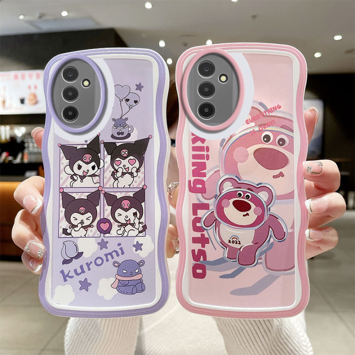 เคสคลังสินค้าพร้อมปลอกสำหรับ-samsung-galaxy-s10-plus-เคสมือถือซัมซุง-s10plus-เคส-tpu-นิ่มลายการ์ตูนลายคลื่นกรอบใส