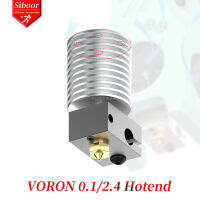 V6ฮีทซิงค์ VORON 0.1 2.4 V6 Hotend หลุมจับคู่ Dagon เปลี่ยน Hotend Bimetallic คอหม้อน้ำฮีทซิงค์3D ชิ้นส่วนเครื่องพิมพ์