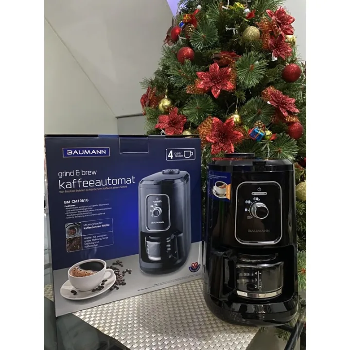 Baumann Grind & Brew Coffee Maker Perfect this Rainy Season, Birthday