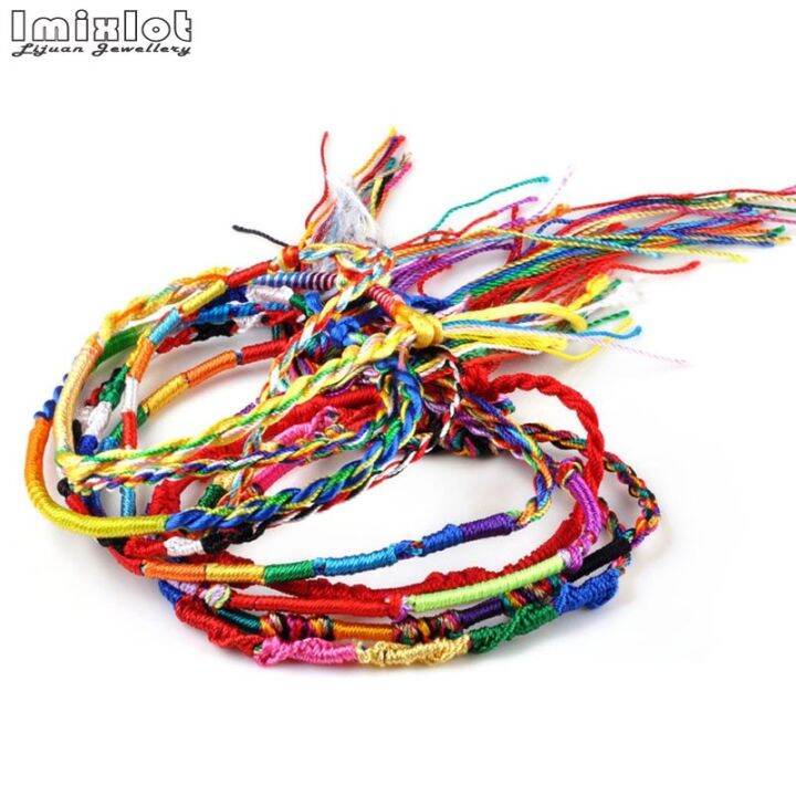 10-20-30pcs-diy-charm-rope-bracelet-multicolor-thread-friendship-bracelets-braided-cord-handmade-bracelet-fashion-jewelry-gift