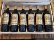 Nhập khẩu chính hãng Hộp gỗ 6 chai vang Pháp Nicolas Bordeaux
