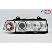 โปรโมชั่น+++ **สินค้ามีตำหนิ** ไฟหน้า+ไฟมุม BMW E36 ปี 1991-1997 4 ประตู PROJECTOR วง LED ไม่มีขั้วไฟ DEPO (1 คู่) ราคาถูก ไฟ หน้า toyota wish อะไหล่ ไฟ หน้า รถยนต์ ไฟ หน้า nissan ไฟ หน้า ฟอร์จูน เนอ ร์