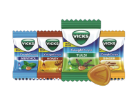 ลูกอม Vicks  มี 4 รสชาติใน 1ห่อ