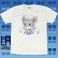 Cinccino Pokemon Anime T-shirt - Unisex - Sublimation - Dri-fit