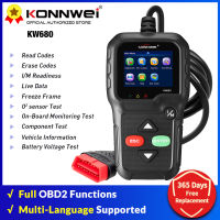 CONNWEI KW680 OBD2 Scanner OBDII Car Diagnostic Auto Diagnostic Tools Russian Language Car Scanner Too Diagnostic code reader