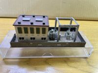 TomyTec 4028 N Scale Power Station, used glue marks, dimensions L14W6H5  TomyTec 4028 N Scale Power Station, เครื่องหมายกาวใช้แล้ว, ขนาด L14W6H5