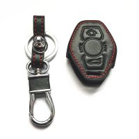 ❁❀℗ WFMJ Leather 3 Buttons Key Chain Cover Case For BMW 740i 740iL 745i 750i 750iL 760Li 760i 840Ci 850Ci M3 M5 M6 X 3 Z3 Z4 Z8 X5