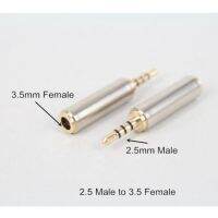 3.5mm male to 2.5mm female jack Audio adapter 2.5 to 3.5mm