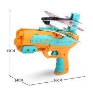1set Boy Foam Catapult Airplane Children Outdoor Toy Hand Throwing