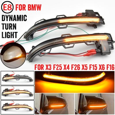 【CW】 Turn X3 X4 X6 F25 LCI F26 F15 F16 Rearview Mirror Flasher Lamp Blinker Indicator 2014 2018