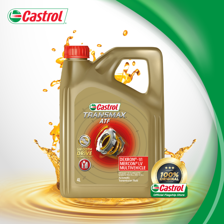Castrol TRANSMAX ATF DEXRON®-VI MERCON® LV Multivehicle (4L) | Lazada