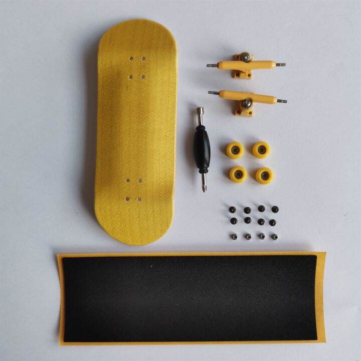 34mm Complete Fingerboard kits Canadian maple Deck Single Axle Truck