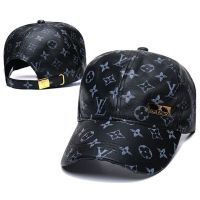 2022 2023 Newest Baseball Caps Outdoor PU Fashion New Hot High Quality L V Adjustable Men Sunshade Cap Metal logo CAP