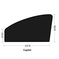 1/2ชิ้นม่านบังแดดหน้าต่างด้านรถยนต์แรงแม่เหล็กม่านป้องกันแสงแดดฉนวนกันความร้อนฟิล์มหน้าต่างอุปกรณ์เสริมการสร้างแบบจำลองม่านบังแดด
