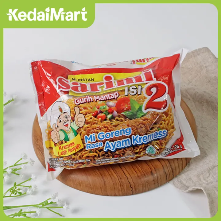 Sarimi Mie Instant Goreng Isi 2 Rasa Ayam Kremes Pcs Lazada Indonesia