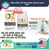 [HCM]Giảm cân OZ SLIM [Tặng kèm Viên uống chống lão hóa giải độc cơ thể Rene Super Antioxidants & Detox 40 viên USA] (được bán bởi Siêu Thị Hàng Ngoại)
