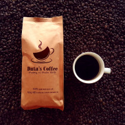 Cà phê robusta rang xay, cà phê nguyên chất - 500g - Duta s Coffee