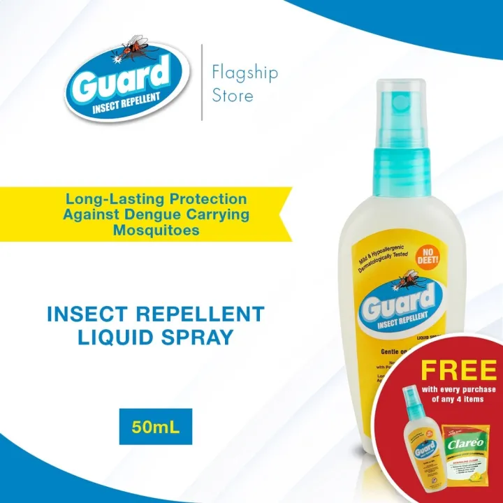 Guard Insect Repellent Liquid Spray 50ml Lazada PH