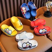 Authentic altman children slippers summer boy baby girls indoor antiskid cartoon kids bath cool slippers that occupy the home