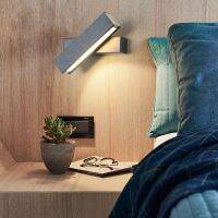 {ItalyNest shop}ไฟ Dinding Kamar Tidur โคมไฟติดผนัง LED 5W,ไฟตกแต่งห้องพักโรงแรม LED ปรับได้มุมการหมุนไฟห้องนั่งเล่นในร่มที่ทันสมัย