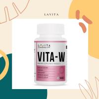 LAVITA VITA-W  ลาวิต้า วีต้า-ดับบลิว วิตามินปรับฮอร์โมนผู้หญิง ต้านอนุมูลอิสระ ปรับระดับน้ำตาลในเลือด (60 แคปซูล)