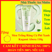 Men Trắng Răng Cà Phê Xanh Kagami Abera 110g - Trắng Ngay Sau Khi Sử Dụng