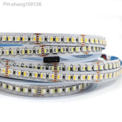12mm PCB 1-5M 4in1 LED Strip light 5050 60leds/m 120leds/m RGB WW RGBW Lamp Interior Lighting For Room Decor Kitchen Backlight