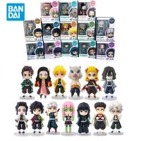 【CW】Bandai Original Demon Slayer Anime Figuarts Mini Tanjiro Kyoujurou and Other Action Figure Toys for Kids Gift Collectible Model