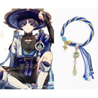 Tightnari Wanderer Xiao ผู้หญิงสร้อยข้อมืออนิเมะ Genshin Impact Bracciali Donna Moda Cosplay Catena Braccialetti Regali Fascia Da Braccio