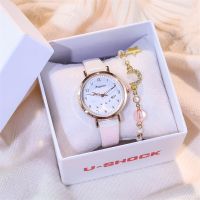 【Hot Sale】 watch middle school students fashion Korean version simple and cute luminous ins style 2021 new quartz