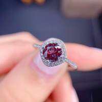 เปลี่ยนสีได้925เงินสเตอร์ลิงแหวนแต่งงานแหวน Alexandrite ธรรมชาติอัญมณีสวยงามของขวัญพลอยที่เป็นของขวัญจาก June Birthstone twzhvj