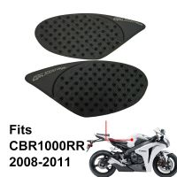 สำหรับฮอนด้า CBR1000RR 2008 2009 2010 2011รถมอเตอร์ไซด์ถังน้ำมันเชื้อเพลิงแผ่นป้องกันที่ยึดเข่าแผ่นรองฉุด CBR1000รูปลอก CBR 1000 RR