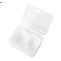 [WQP Fashion Store] COD Jewerry 2pcs ซิลิโคนตาล้างถ้วย resuable eyewash CUP Soft Eye bath CUP พร้อมกล่อง