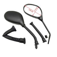 B343 Motorcycle Side Rear View Rearview Mirrors For Honda WH100T 8mm Clockwise Anticlockwise 2 Pieces/Pair Mirrors