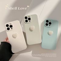 Simple style Three-dimensional love to protect the mobile iphone case TPU Silicone compatible for case iPhone 14 13 12 11 Pro Max 11