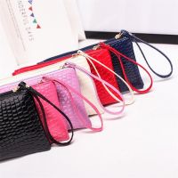 Dompet Wanita Tas Tangan Gelang Wanita Mode Tas Uang Panjang Dompet Koin Ritsleting Tempat Kartu ID Dompet Wanita Dompet Kulit PU