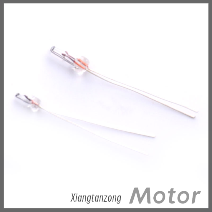 xiangtanzong-10pcs-miniature-automobile-instrument-lamp-12v-t3t4หลอดไฟหลอดไส้