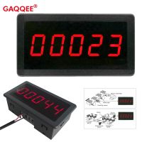 RS5135 5 Digits Electronic Counter DC12-24V Counting 0-99999 LED Digital Display Panel Meter Totalizing Type Electronic Counter