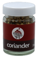 SPICEGRIND Coriander Seeds, glass bottle, 20 grams